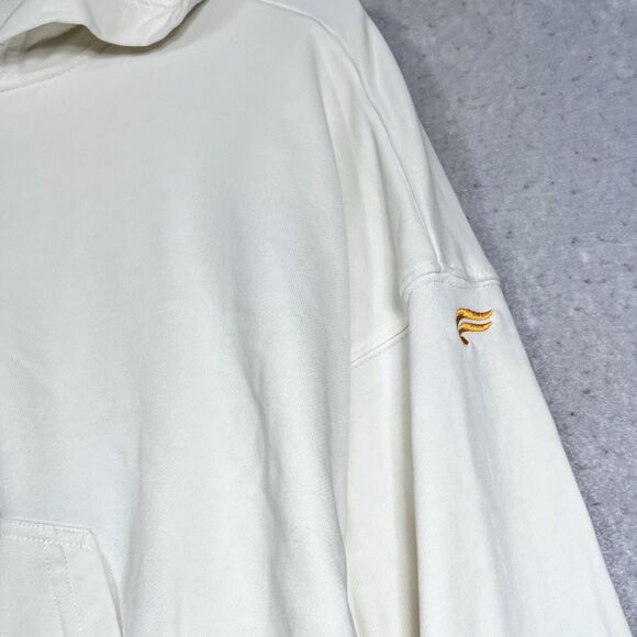 Fabletics Hoodie Womens Size Medium Offwhite Full Zip Sweatshirt Hoodie - Picture 5 of 12